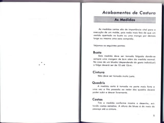 Acabamento de costura