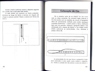 Acabamento de costura