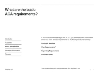 Affordable Care Act Basics | PPTX