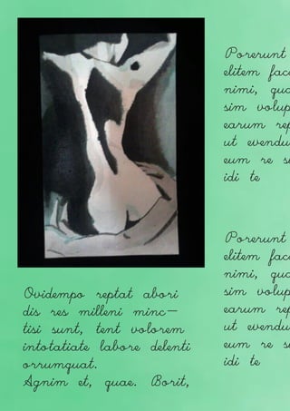 Porerunt
                             elitem facc
                             nimi, qua
                             sim volup
                             earum rep
                             ut evendus
                             eum re su
                             idi te



                             Porerunt
                             elitem facc
                             nimi, qua
Ovidempo reptat abori        sim volup
dis res milleni minc-        earum rep
tisi sunt, tent volorem      ut evendus
intotatiate labore delenti   eum re su
orrumquat.                   idi te
Agnim et, quae. Borit,
 