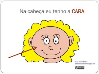 Na cabeça eu tenho a CARA
 