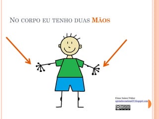 NO CORPO EU TENHO DUAS MÃOS
 