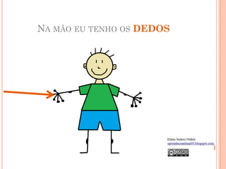 NA MÃO EU TENHO OS DEDOS
 