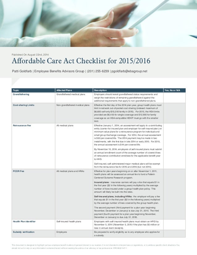 Aca checklist for 2015 2016-082214 r