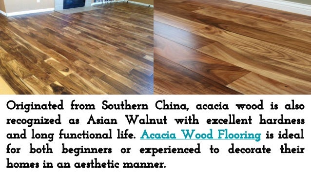 Acacia Wood Flooring With Excellent Toughness
