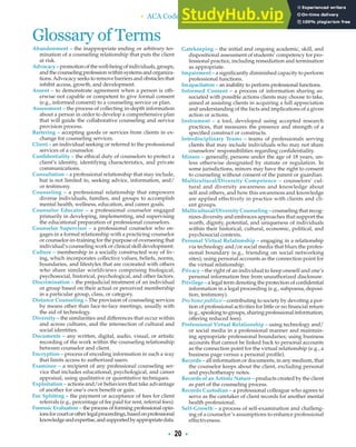 ACA Code Of Ethics As Approved By The ACA Governing Council AMERICAN ...