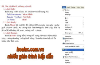 Autocad 3D Tieng Viet