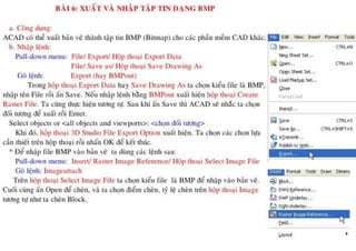 Autocad 3D Tieng Viet