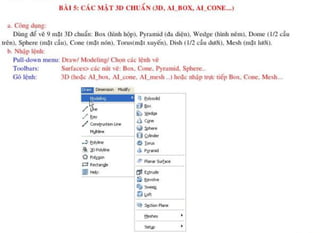 Autocad 3D Tieng Viet