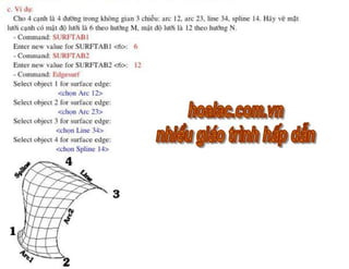 Autocad 3D Tieng Viet