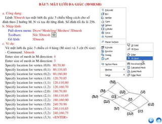 Autocad 3D Tieng Viet