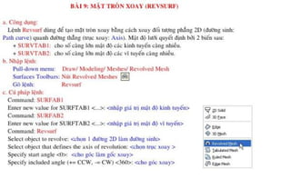 Autocad 3D Tieng Viet