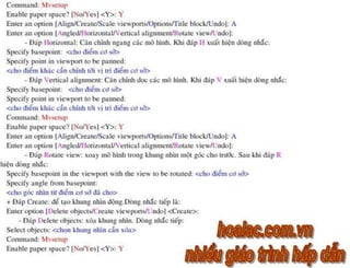 Autocad 3D Tieng Viet