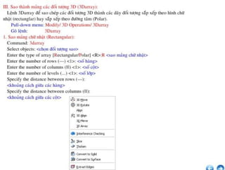 Autocad 3D Tieng Viet