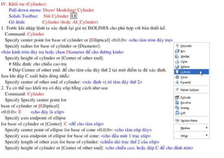 Autocad 3D Tieng Viet