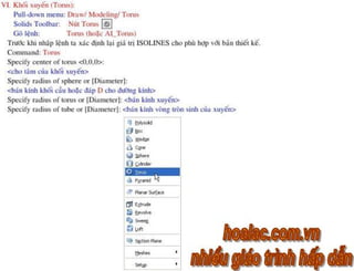 Autocad 3D Tieng Viet
