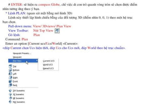 Autocad 3D Tieng Viet