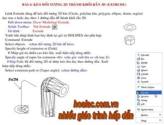 Autocad 3D Tieng Viet