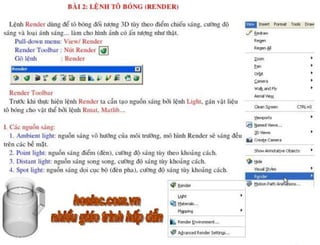 Autocad 3D Tieng Viet
