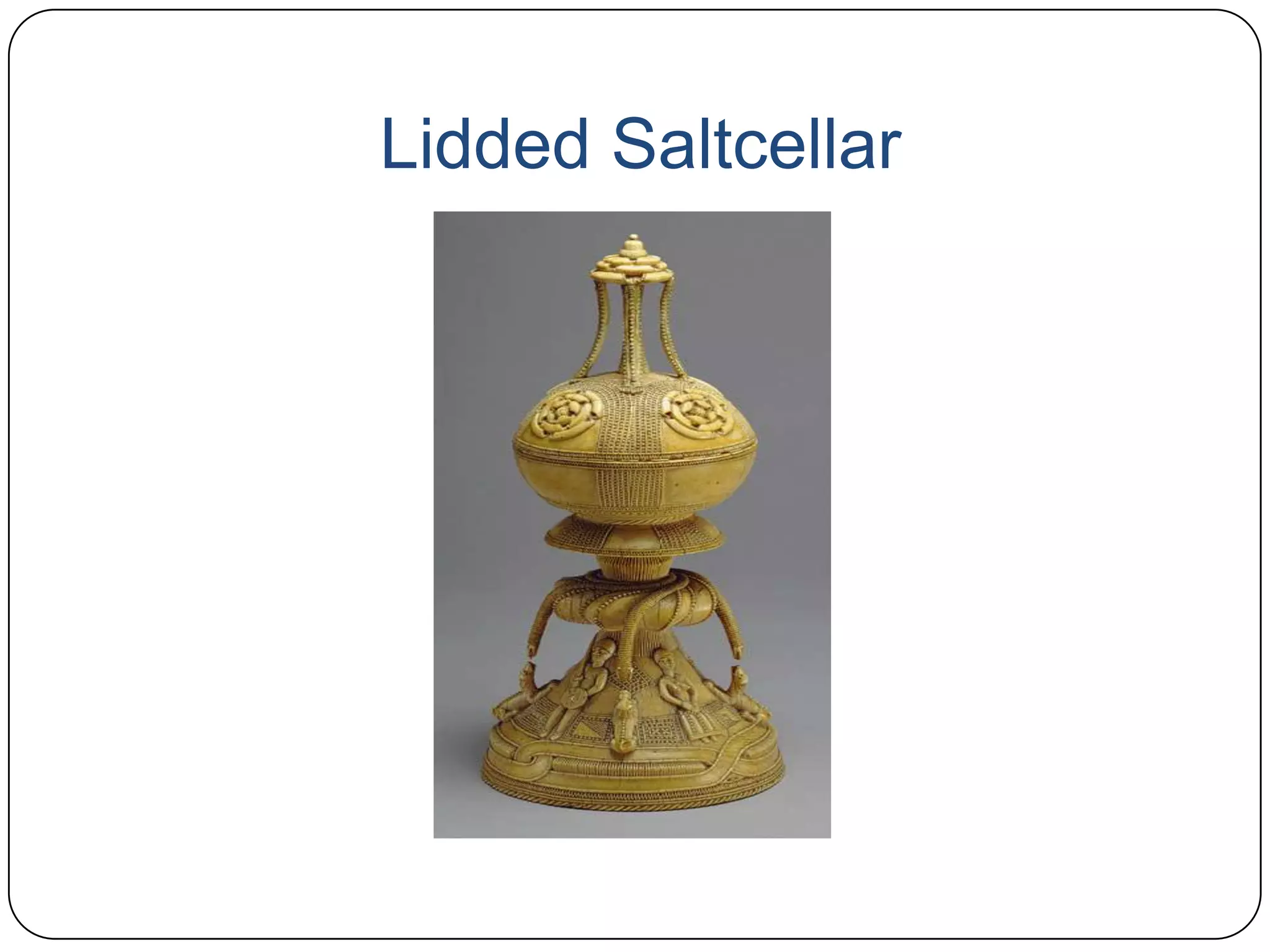 Lidded Saltcellar