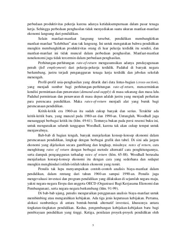 Resensi Buku Analisis Biaya Manfaat Cost Benefit Resensi Buku Analisis Biaya Manfaat Cost Benefit