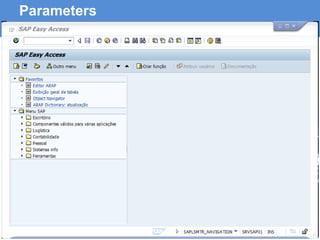 ABAP - Advanced Business Application Programming
Parameters
 
