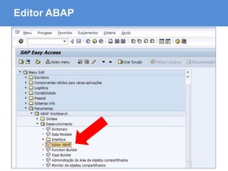 ABAP - Advanced Business Application Programming
Editor ABAP
 