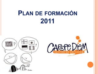 Plan de formación2011 