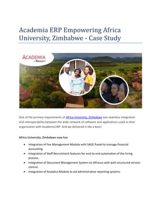 Module Zim Academia ERP Empowering Africa University, Zimbabwe - Case Study.pdf