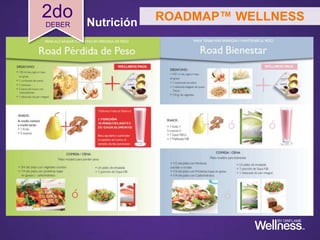 Nutrición Plato Modelo
ROADMAP™ WELLNESS2do
DEBER
 