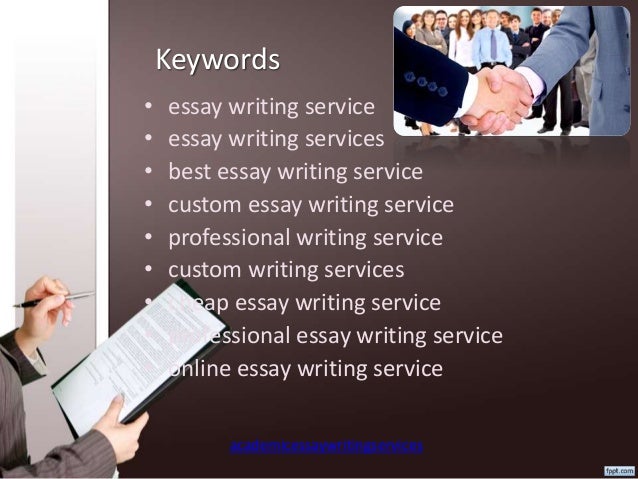 Academic essay writing service