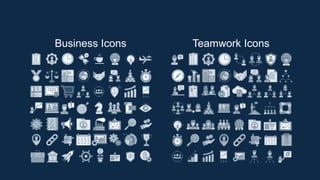 Business Icons Teamwork Icons
 