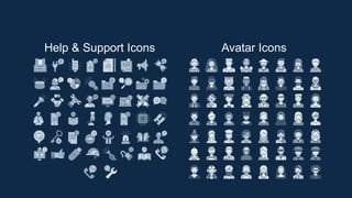 Help & Support Icons Avatar Icons
 