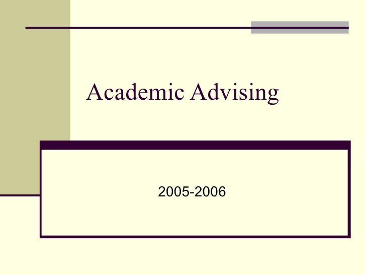 Academic Advising