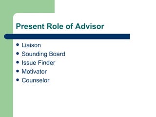 Issuing Advising Academic Advising Presentation | PPT
