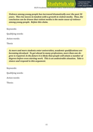 Academic And General Task 2 How To Write At A 9 Level | PDF