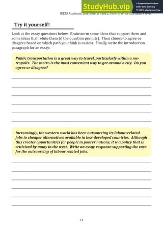 Academic And General Task 2 How To Write At A 9 Level | PDF