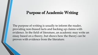 Academic and Non Academic writing by Sohail Ahmed Solangi | PDF