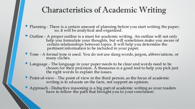 non academic writing sample