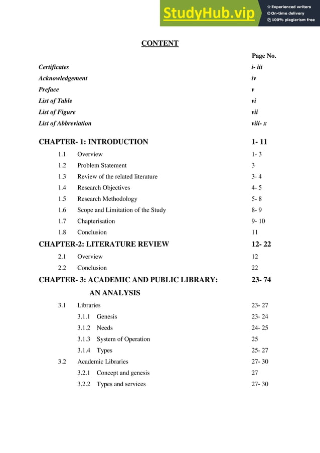 ACADEMIC AND PUBLIC LIBRARY A COMPARATIVE STUDY WITH SPECIAL EMPHASIS ...