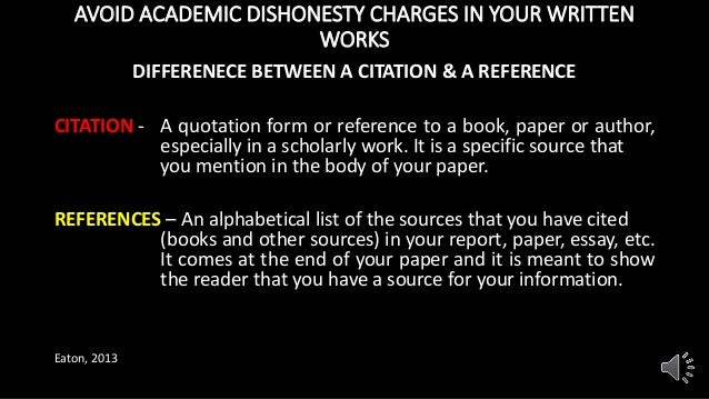 academic dishonesty essay