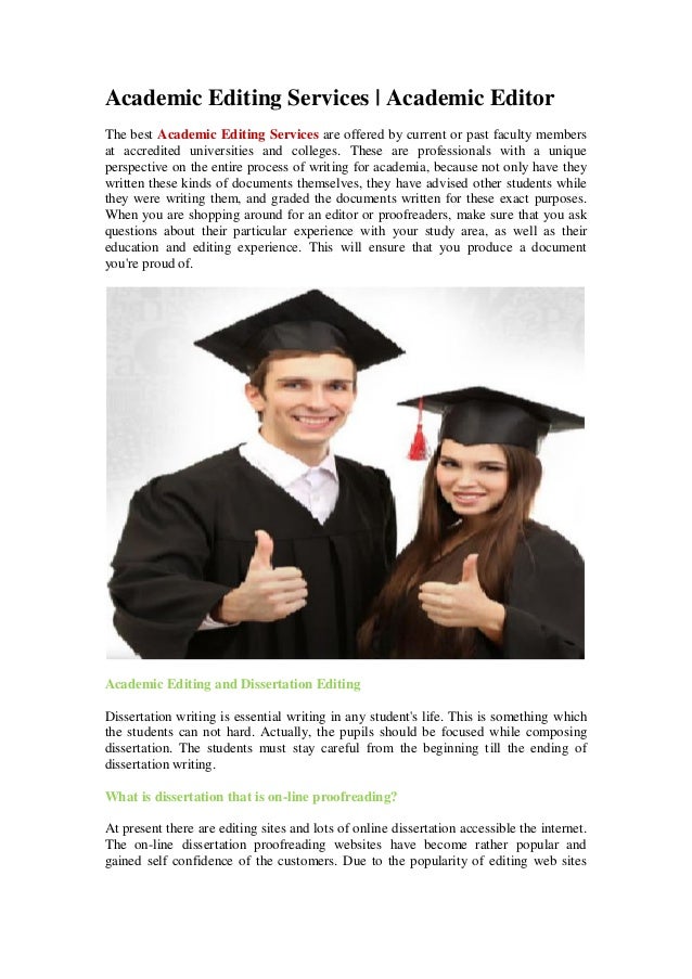 Editing service academic Editing service academic