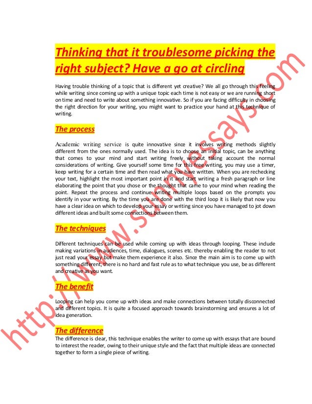 How to write a similarities and differences essay