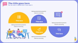 Making presentations powerful
tools for convincing
Making presentations powerful
tools for convincing
Making presentations powerful
tools for convincing
Making presentations powerful
tools for convincing
 