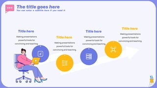 Making presentations
powerful tools for
convincing and teaching. Making presentations
powerful tools for
convincing and teaching.
Making presentations
powerful tools for
convincing and teaching.
Making presentations
powerful tools for
convincing and teaching.
 