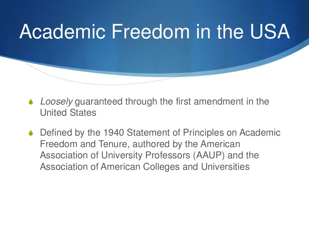 Academic freedom ppt