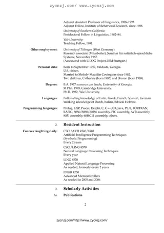 Academic history | PDF