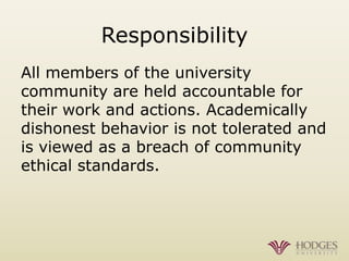 academic integrity