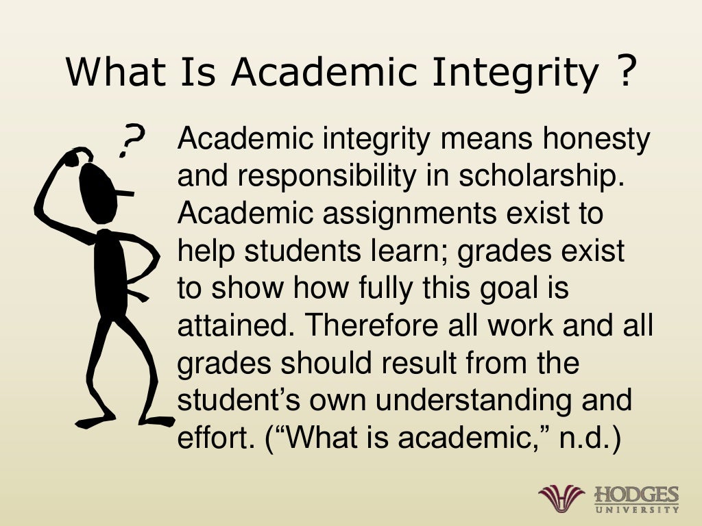 Academic Integrity Overview