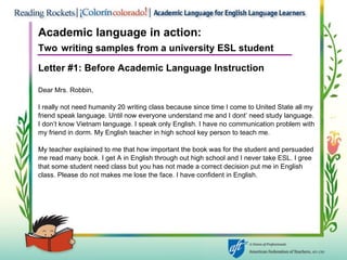 Academic language | PPT